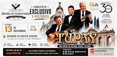 TUPAY EN MADRID – UNA NOCHE HISTÓRICA